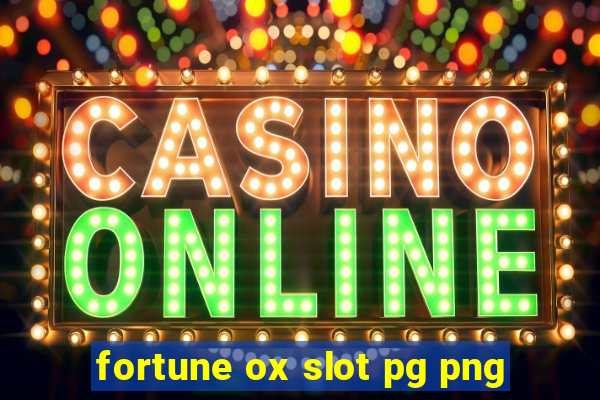 fortune ox slot pg png