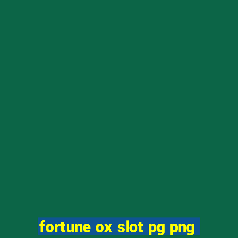 fortune ox slot pg png