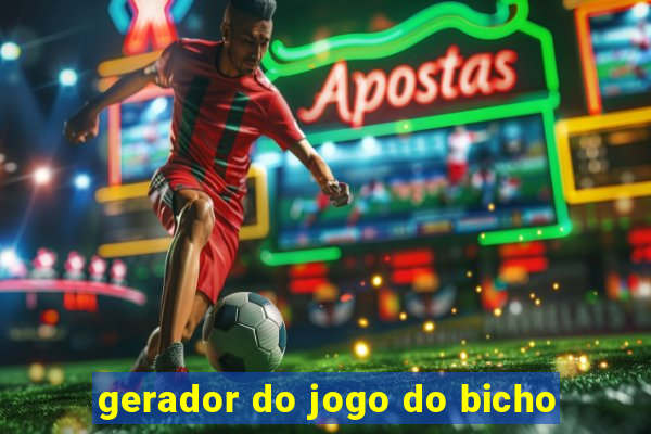 gerador do jogo do bicho