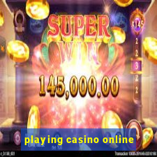 playing casino online