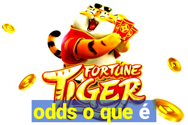 odds o que é