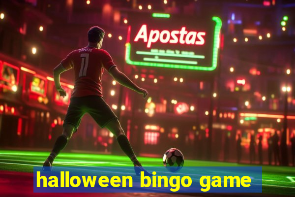 halloween bingo game