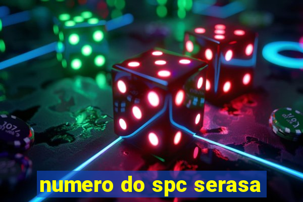 numero do spc serasa