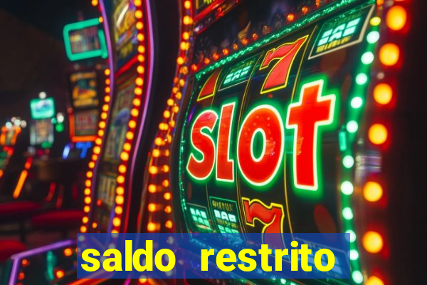 saldo restrito sporting bet