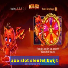 axa slot sleutel kwijt