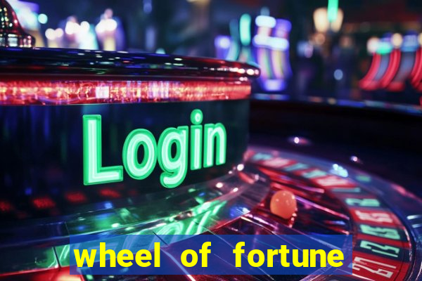 wheel of fortune slots machine