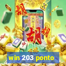 win 203 ponto