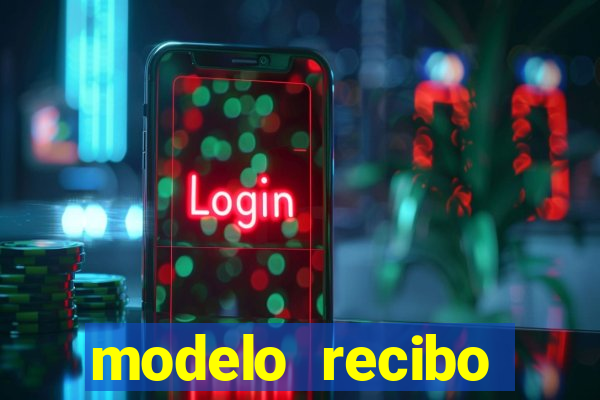 modelo recibo pagamento autonomo