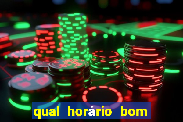 qual horário bom de jogar fortune tiger