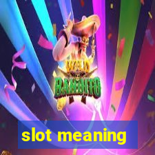 slot meaning