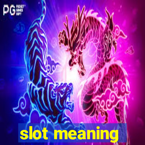 slot meaning