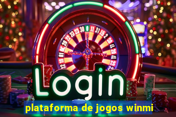 plataforma de jogos winmi