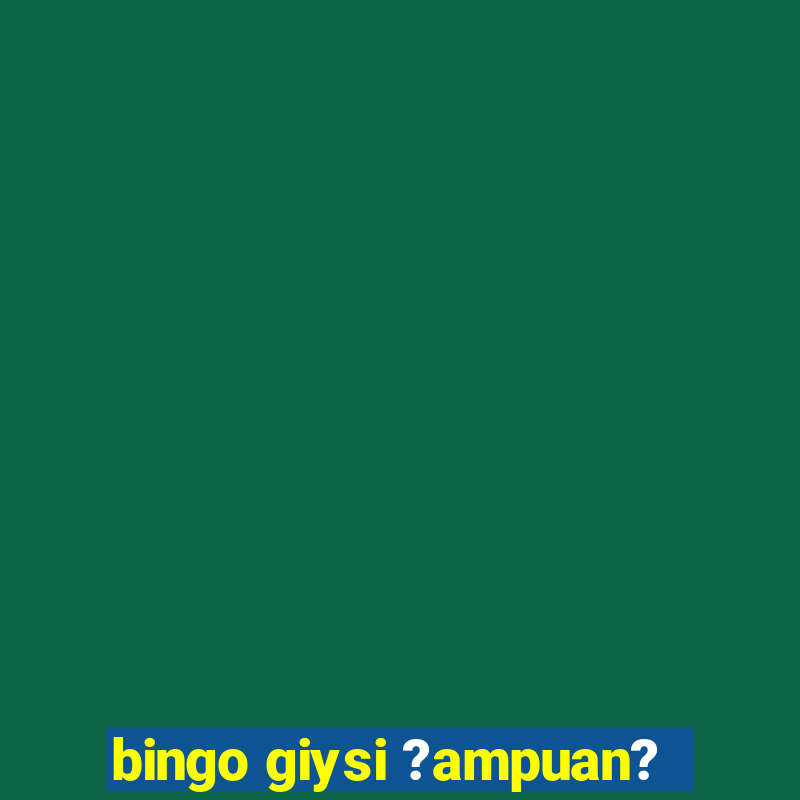 bingo giysi ?ampuan?