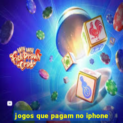 jogos que pagam no iphone