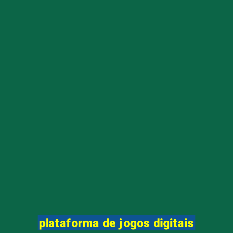 plataforma de jogos digitais