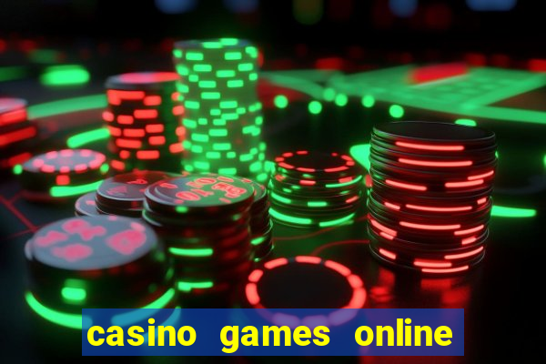 casino games online free play slot