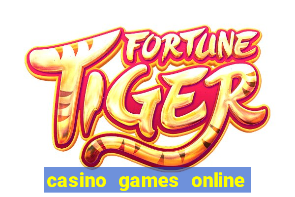 casino games online free play slot