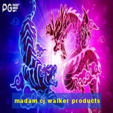 madam cj walker products