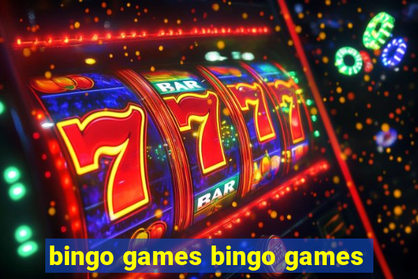 bingo games bingo games