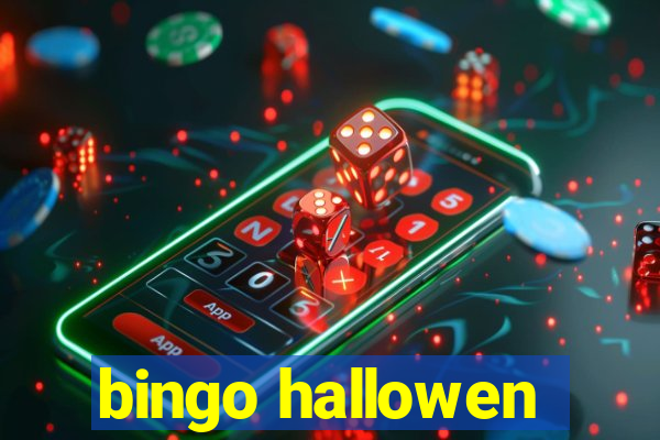 bingo hallowen