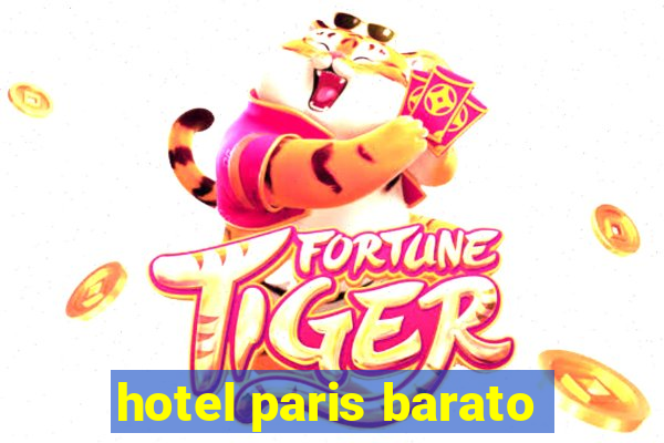 hotel paris barato