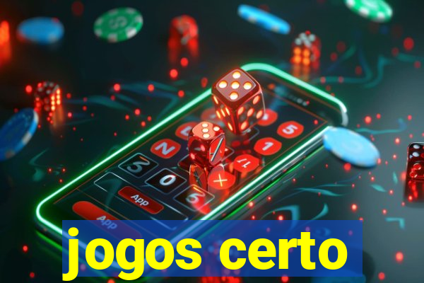 jogos certo