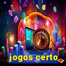 jogos certo