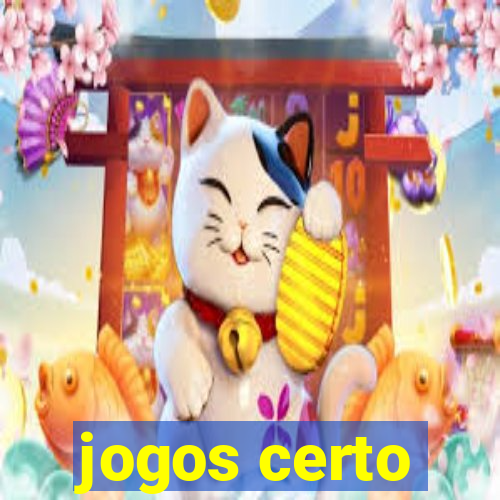 jogos certo