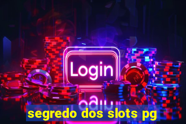 segredo dos slots pg