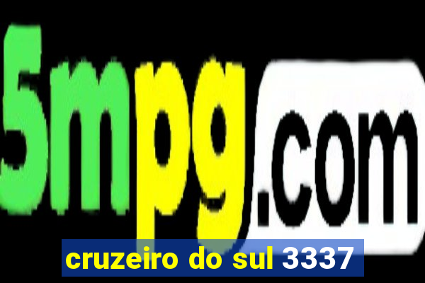 cruzeiro do sul 3337