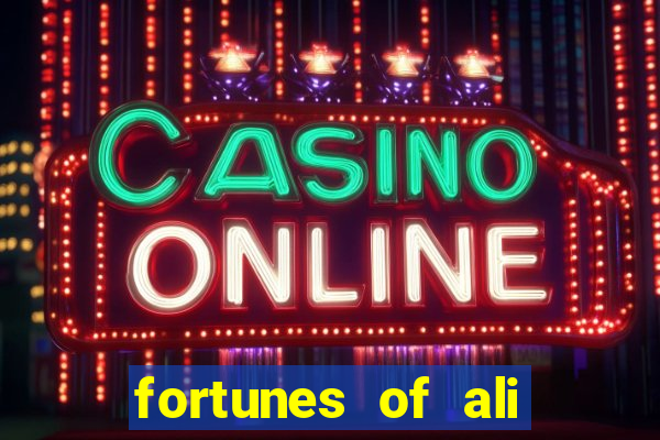 fortunes of ali baba slot