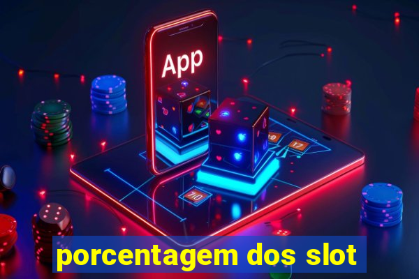 porcentagem dos slot