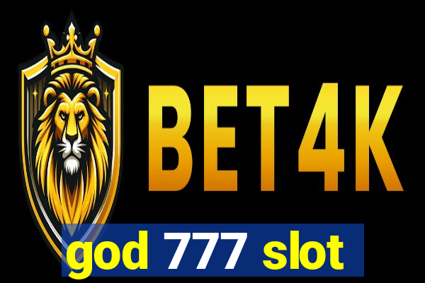 god 777 slot