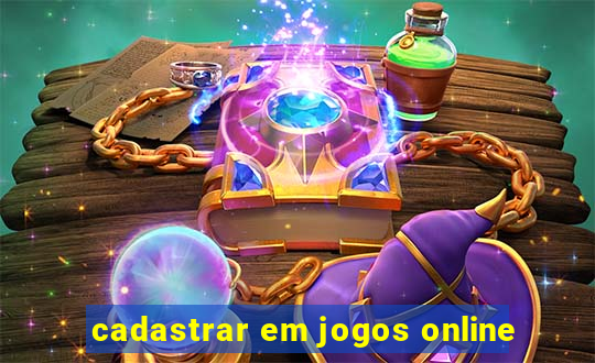 cadastrar em jogos online