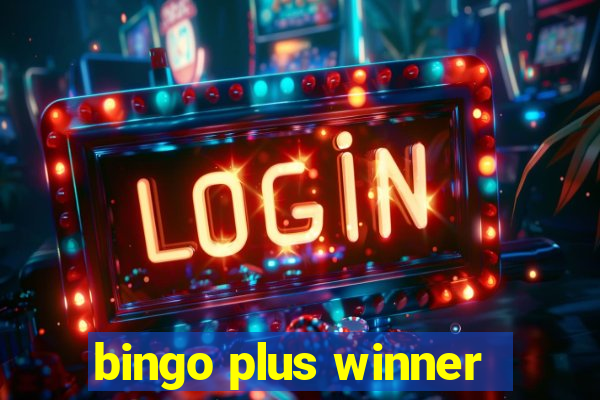 bingo plus winner