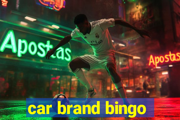 car brand bingo