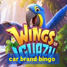 car brand bingo