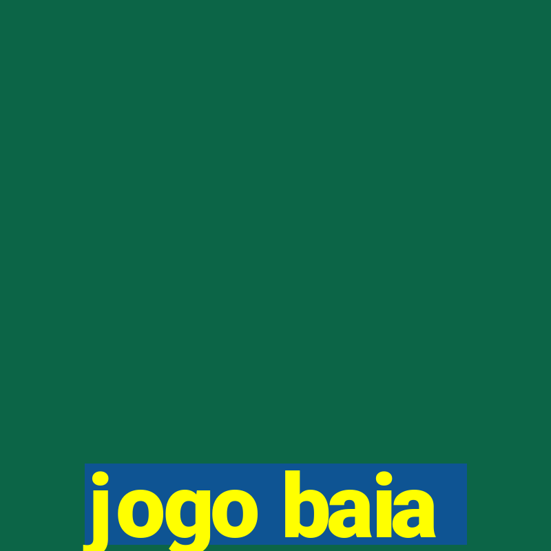 jogo baia