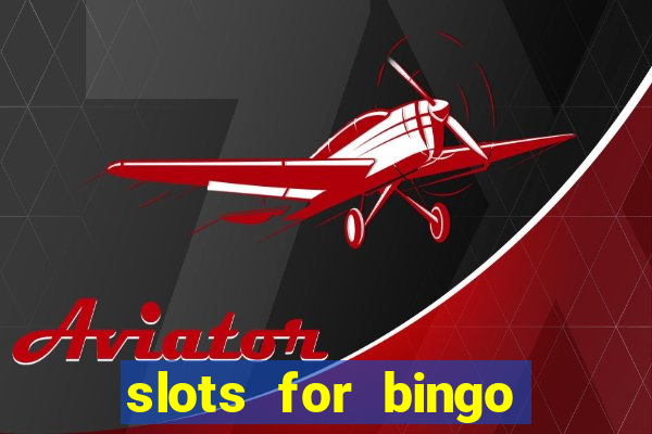 slots for bingo prova de pagamento