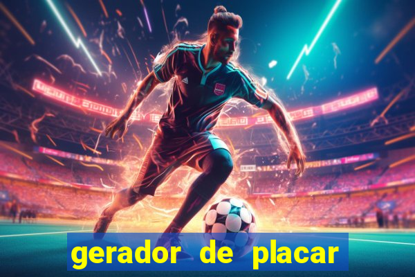 gerador de placar de futebol