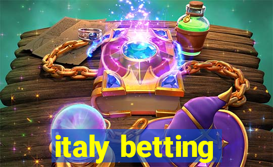 italy betting