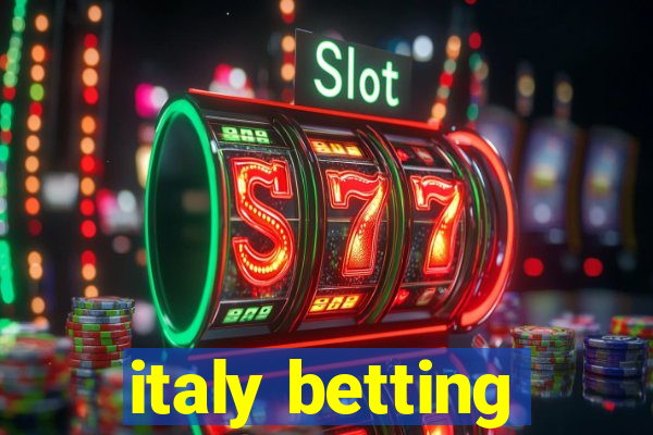 italy betting