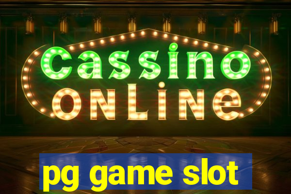 pg game slot