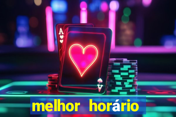 melhor horário fortune rabbit