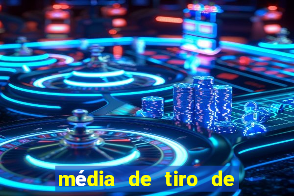 média de tiro de meta por jogo