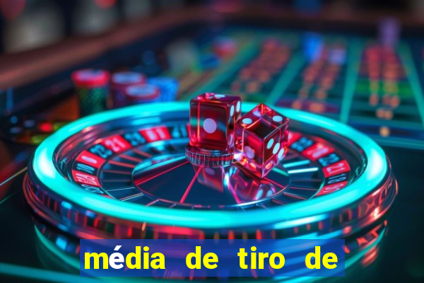 média de tiro de meta por jogo