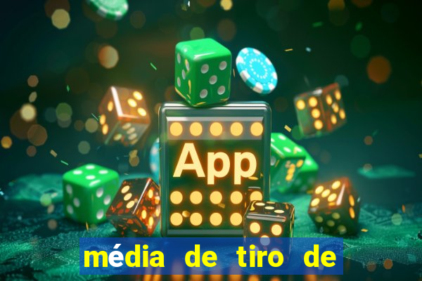 média de tiro de meta por jogo