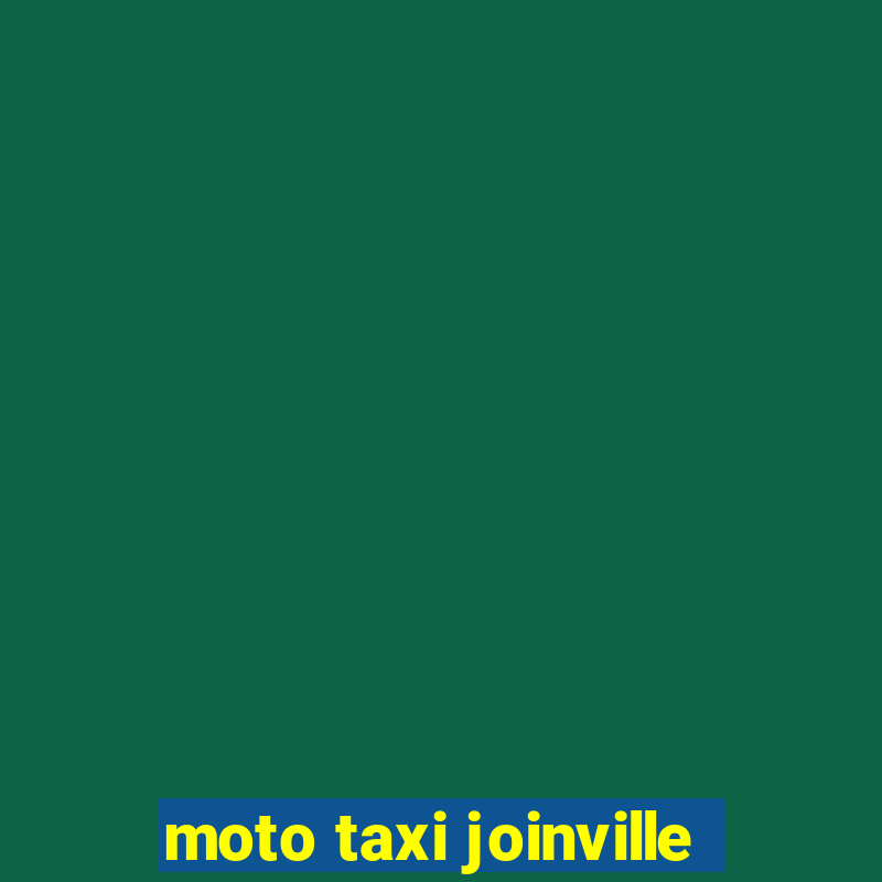 moto taxi joinville