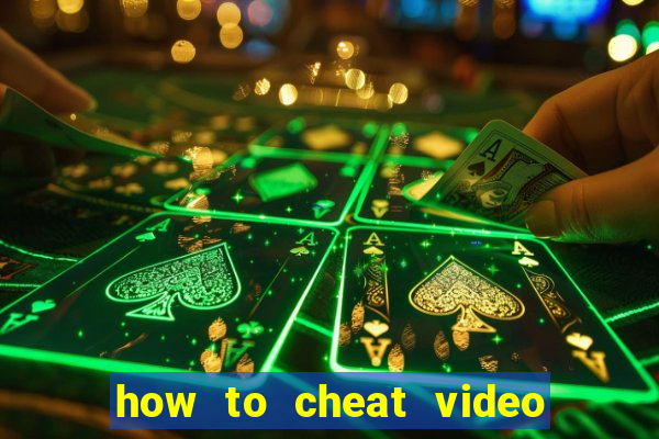 how to cheat video slot machines