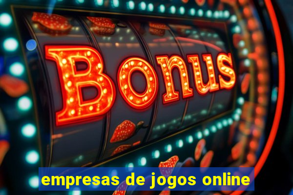 empresas de jogos online